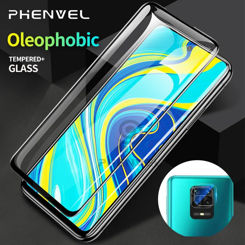 Oleophobic Protective Glass For Xiaomi Redmi Note 9S 8 Screen Protector Xiomi Redmi Note 9 PRO Enhanced Tempered Glass