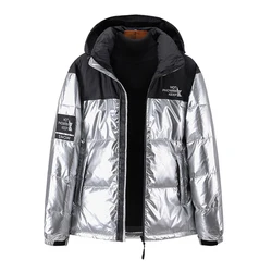 2021 jaqueta de inverno para baixo grosso quente pato branco para baixo parkas casaco para homem feminino casal com capuz jaquetas parkas