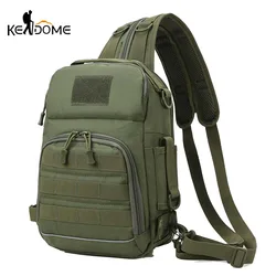Outdoor Shoulder Bag Sports Climbing Backpack Shoulder Tactical Hiking Camping Hunting Daypack Fishing Backpack X114D