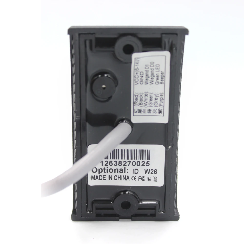 waterproof access control card reader 125khz 13.56Mhz RFID IC smart card reader Wiegand26 Wiegand34 reader IP65  KR201