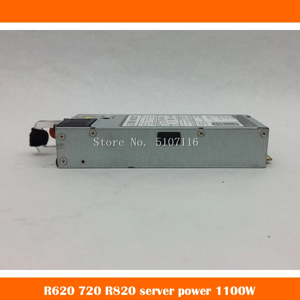 

Original For R620 R720 R720XD YT39Y CC6WF 0YT39Y 0CC6WF E1100E-S0 1100W Server Power Supply Will Fully Test Before Shipping