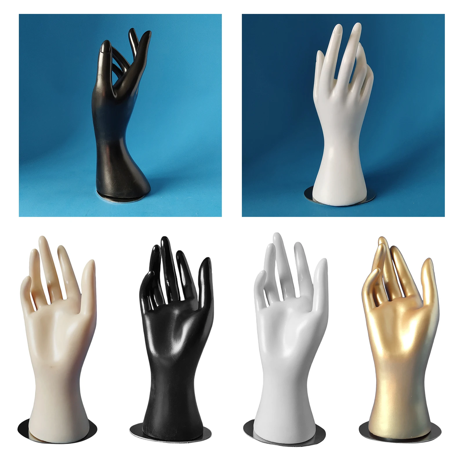 

Mannequin Hand Model Jewellery Ring Bracelet Display Stand Holder Ring Display Mannequin Hand Jewelry Displays Mannequin Hand