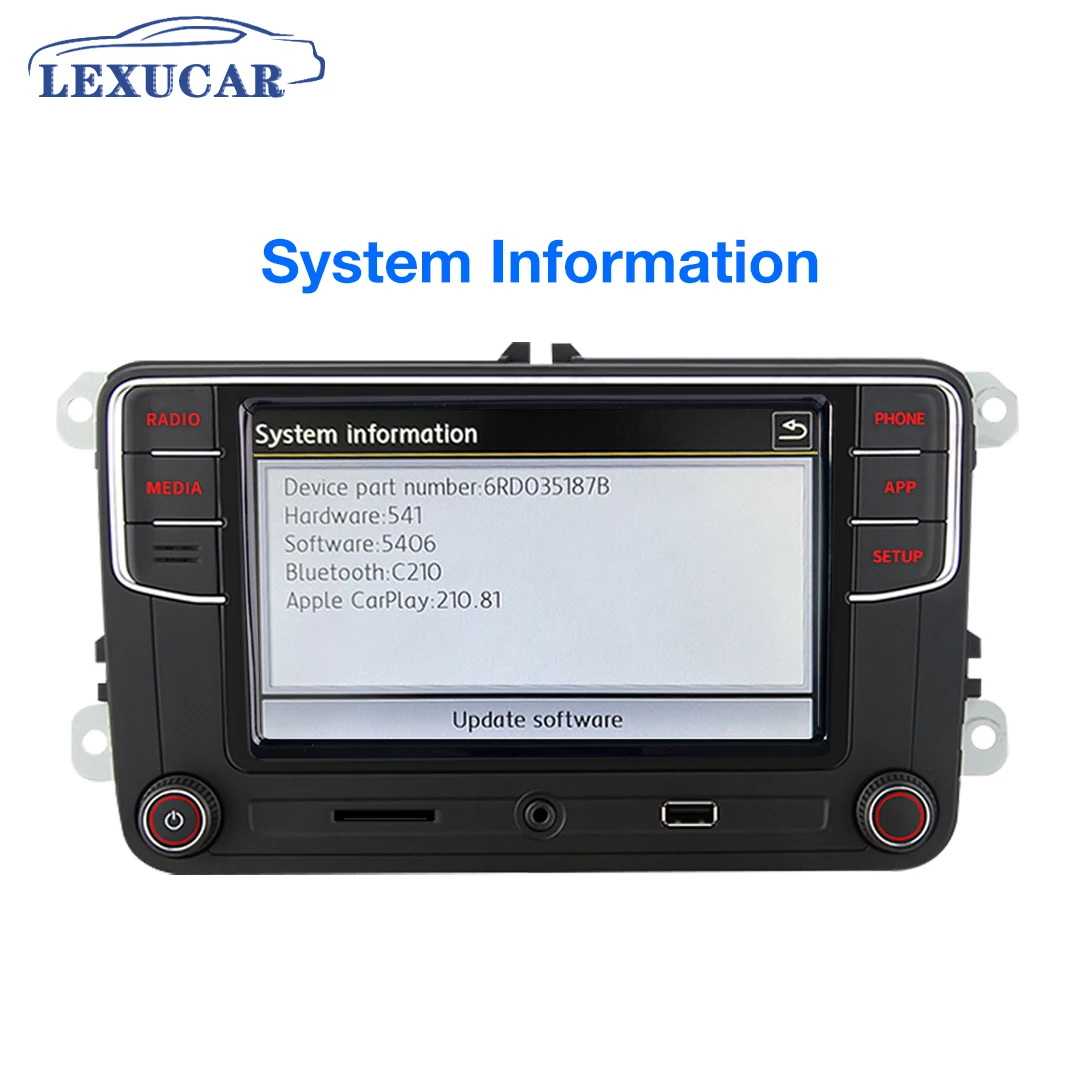 Noname RCD330 Plus Carplay Car Radio MirrorLink 6.5