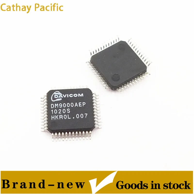 Controlador Ethernet DM9000AEP DM9000, chip IC LQFP48, original, importado, nuevo