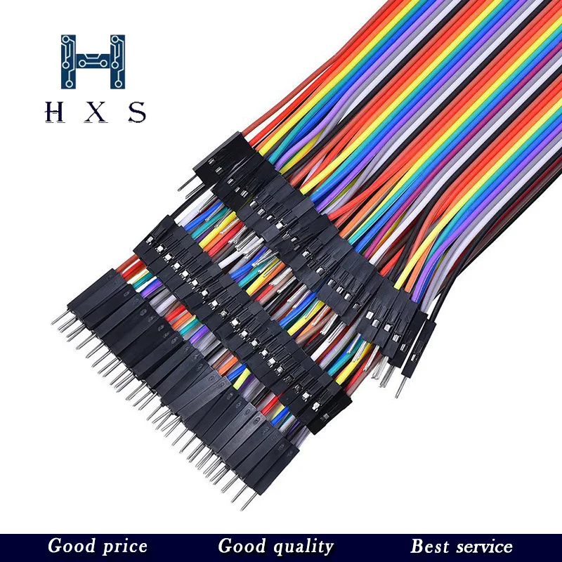 120pcs 40PIN 20CM Dupont Line Male to Male + Female and Female to Female Jumper Dupont Wire Cable For Arduino DIY KIT