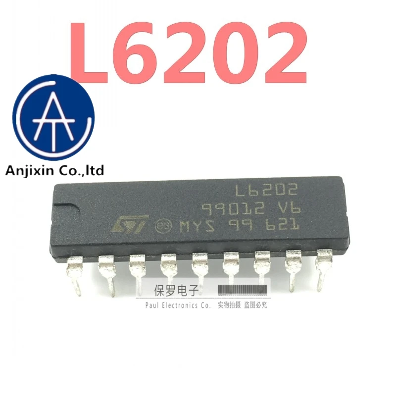 

10pcs 100% orginal new real stock Stepper motor driver L6202 DIP-18