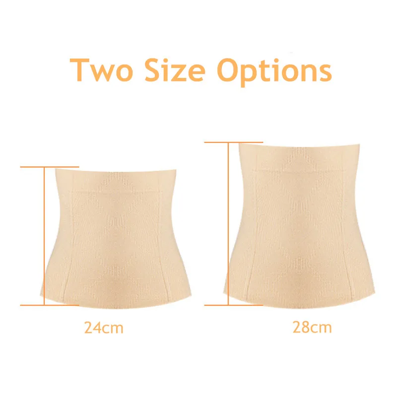 Scaldamuscoli elastici Compressione Cintura addominale postpartum Maternità Body Shaper Fascia per fasciatura Allenatore dimagrante 24 cm 28 cm