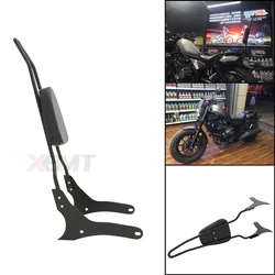 Motorcycle Rear Backrest Sissy Bar Luggage Rack For Honda Rebel CMX 300 500 CMX300 CMX500 2017-2025