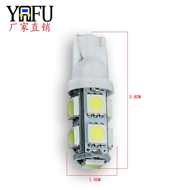 Manufacturer direct selling automobile bulb t1050505smd wide working light motorcycle turn to LED license plate lamp