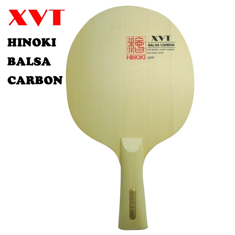 

Нож для настольного тенниса Litghtest XVT BALSA CARBON Hinoki/нож для пинг-понга/ракетка для настольного тенниса