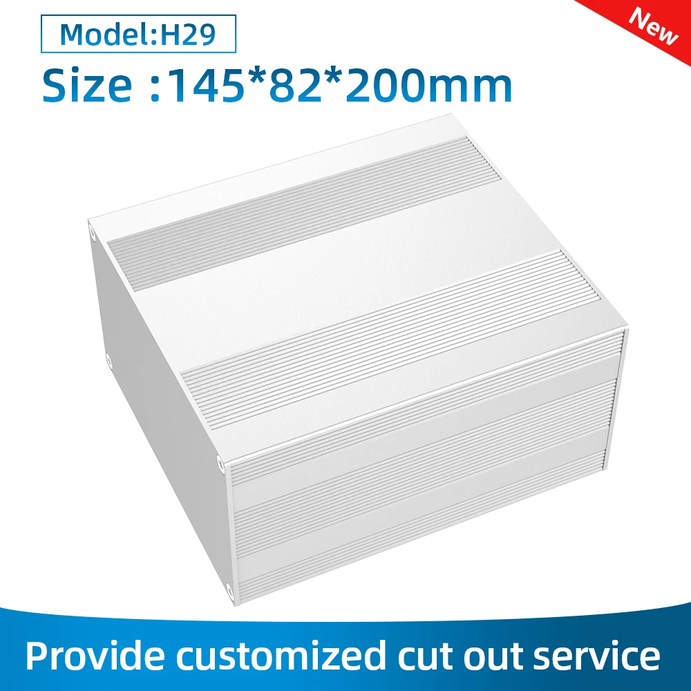 Split Typ Gehäuse Angepasst Bohren Löcher Fall Motor Control Circuit Board Pcb Board H29 145*82mm