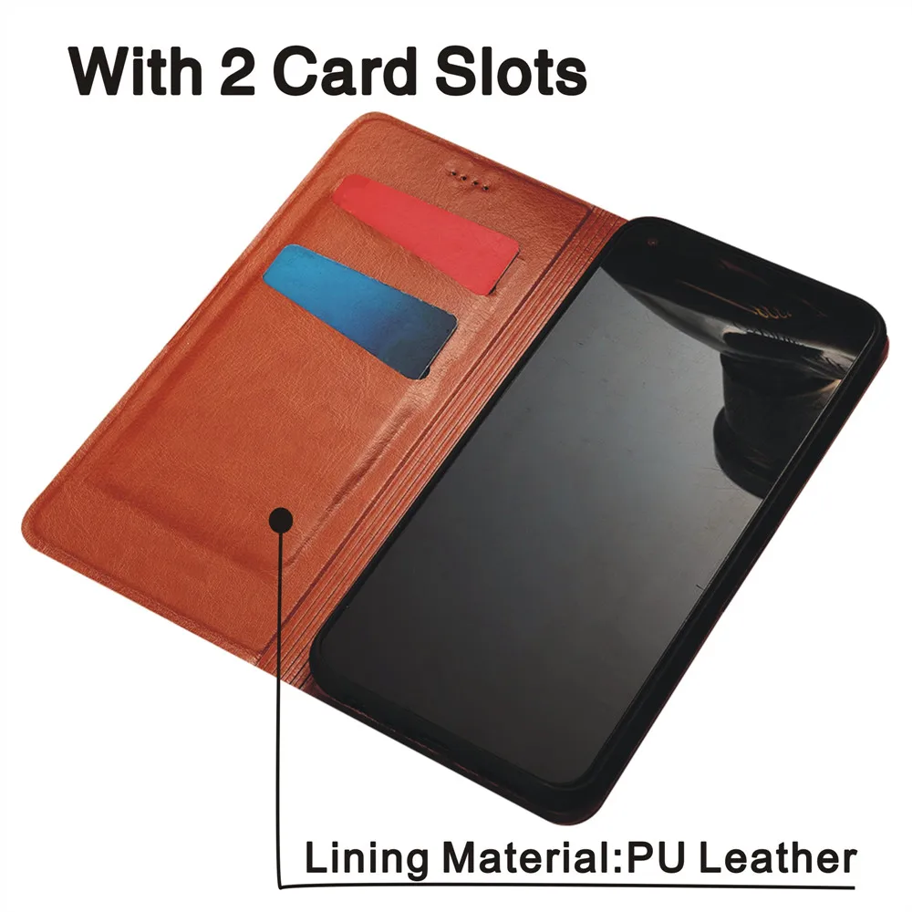 Real Leather Magnetic Phone Case Credit Card Pocket For Asus ZenFone 7 Pro ZS671KS Phone Bag For ZenFone 7 ZS670KS Flip Case