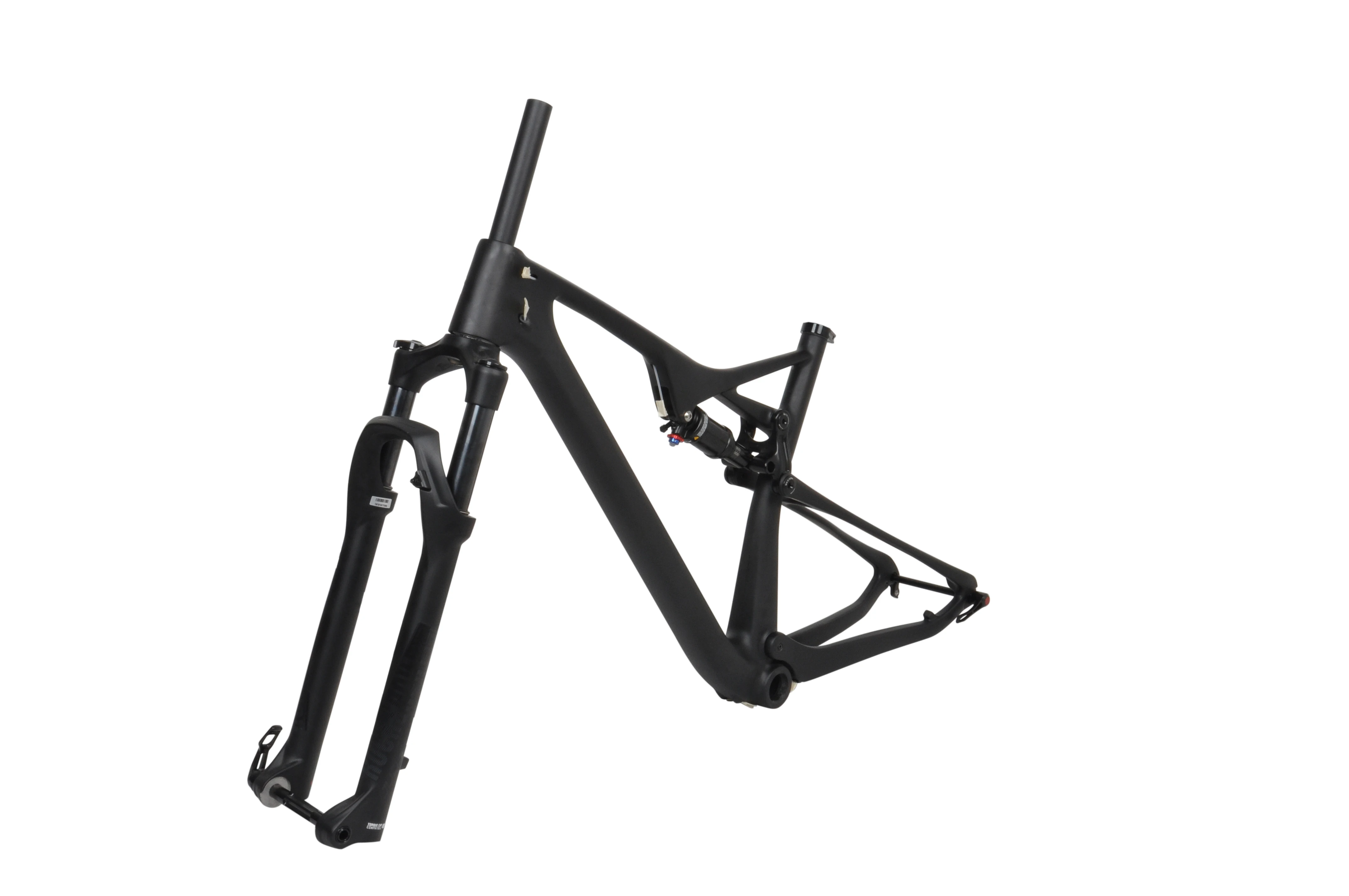 

29er Full Suspension Carbon Frame Fork MTB Thru Axle Mountain Bike Fork 29" RockShox Judy Silver Fork 29"Air 15 x 110mm