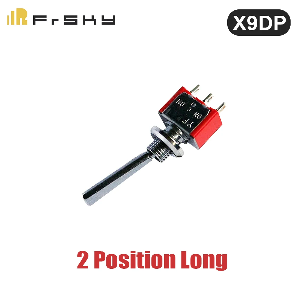 FrSky Taranis X9D Plus Transmitter Parts 2 Position Long Toggle Switch for RC Drone FPV