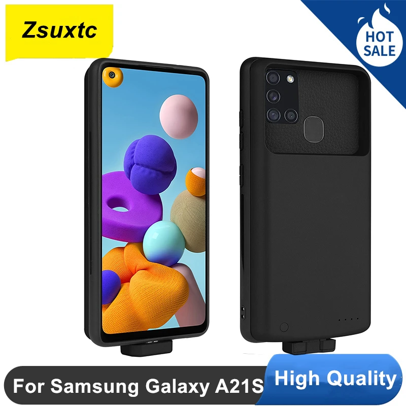 

Чехол-аккумулятор для Samsung Galaxy A21S, 5000 мАч