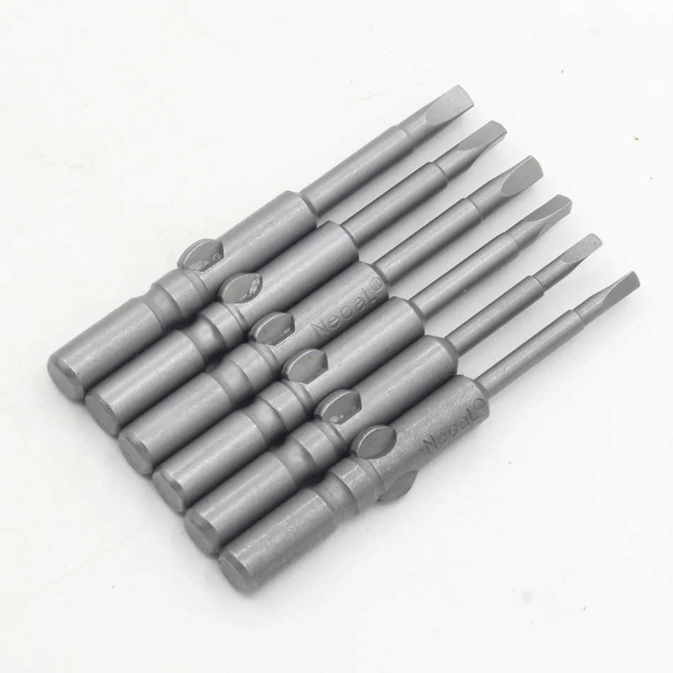 1Pcs Magnetic Triangle Screwdriver Drill Bits Screw Driver Bits Tool 801 802 5MM 801 802 6MM Round Shank 1.8/2.0/2.3/2.5/2.7/3mm