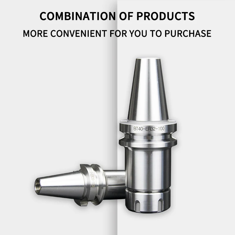 Imagem -06 - Cnc Usinagem Centro Spindle Tool Holder Faca Haste de Precisão Bt-er Bt30 Bt40 0003 Er11 20 25 40 70 100 200l