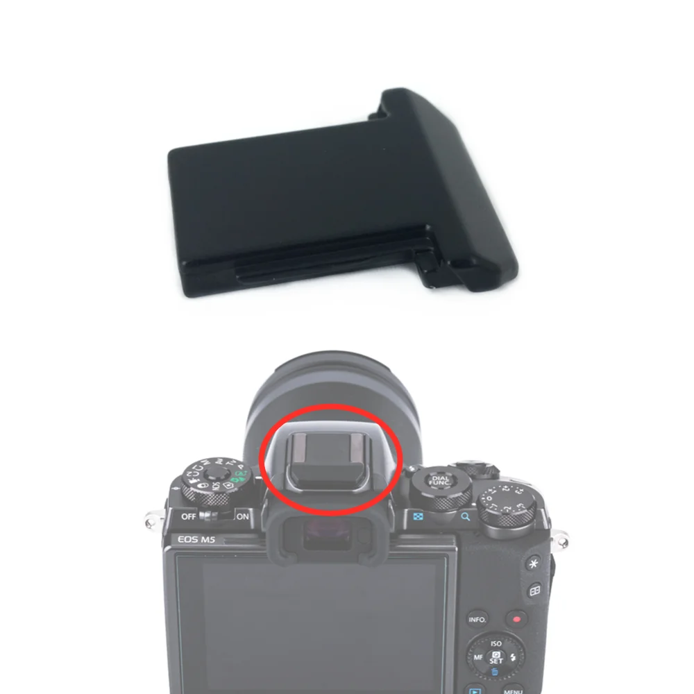 New Metal Hot Shoe Cover Cap Hotshoe Adapter for Canon M50 R5 R6 RP 6D 7D 90D 77D 800D 850D 250D 1200D 1300D 1500D Camera