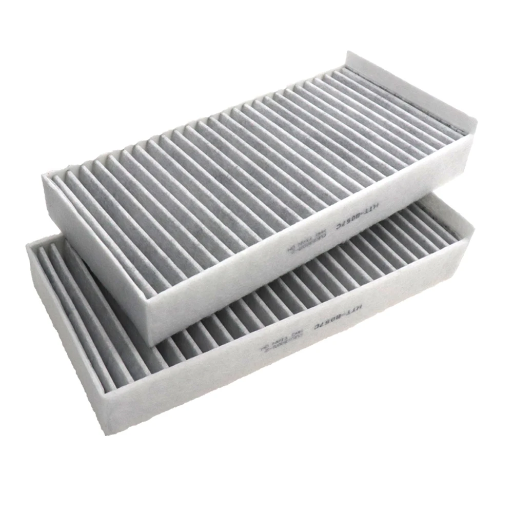 2Pcs Car Cabin Air Filters for BMW 118i 120i 125i 218d 218i 220i  225i i3 X1 X2 F39 F49 F48 I01 F45 F44 F46 64319321875