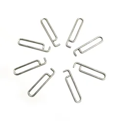 1000Pcs Powerful Stainless steel fast link Snap quick lead clips Fishing Snaps Fishing Interlock Tackle Gear Pesca Accessories