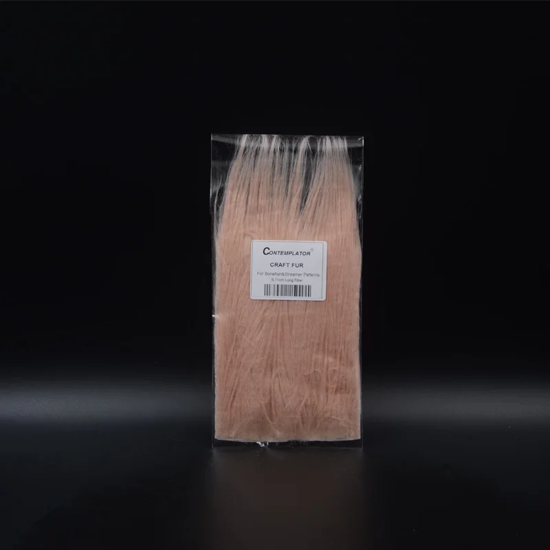 5bags Fly Tying Longest Hairy Craft Fur Fly Body&Tail Materials 3.5-5\