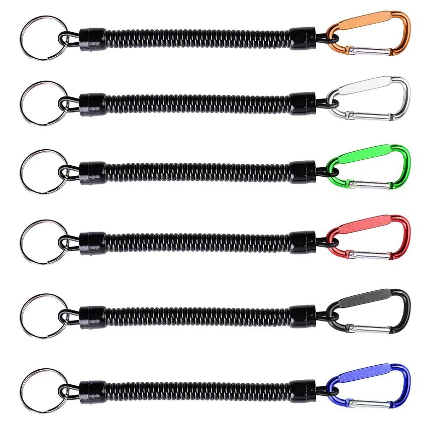 FLYSAND Cordón extensible para pesca – 6 colores, ideal kayak y camping - imagen 2