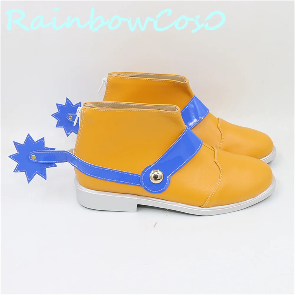 JoJo JoJo's Bizarre Adventure Julius Caesar Zeppeli Cosplay zapatos botas juego Anime carnaval fiesta Halloween W2111