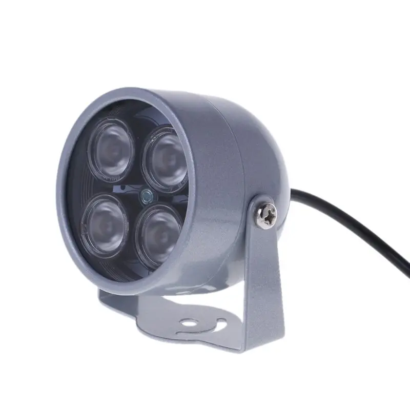 4 LED Infrared Night IR Vision Light illuminator Lamp For IP CCTV CCD Camera New