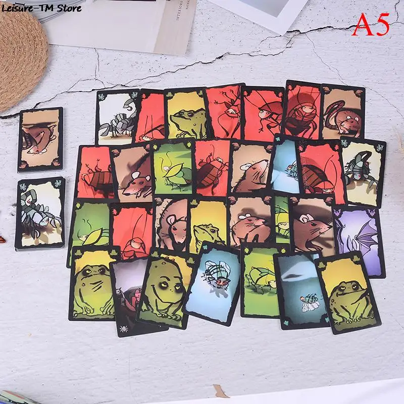 

1 Set New Funny Cards Game Kakerlaken Salat/Poker/Royal/Suppe/Mogel Motte Board Game Family Party Cockroach Indoor Game