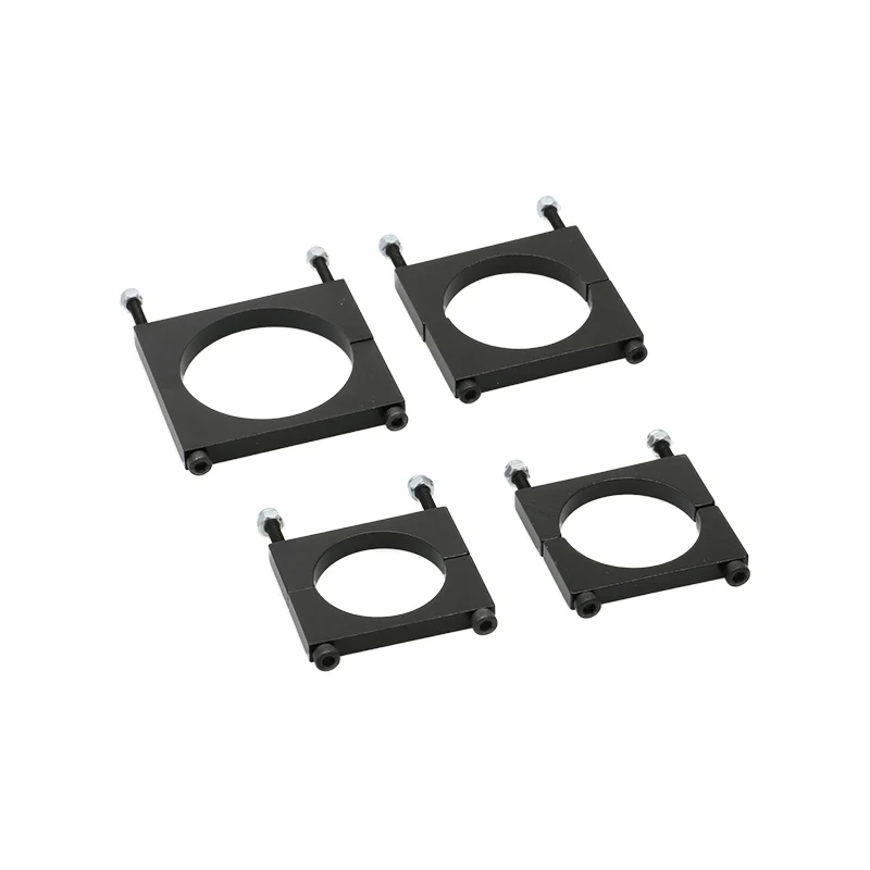 10PCS Aluminum Alloy 20mm 22mm 25mm 28mm 30mm 35mm 40mm Pipe Clamp Tubing Clip Carbon Tube Joint Connector for RC Plant UAV