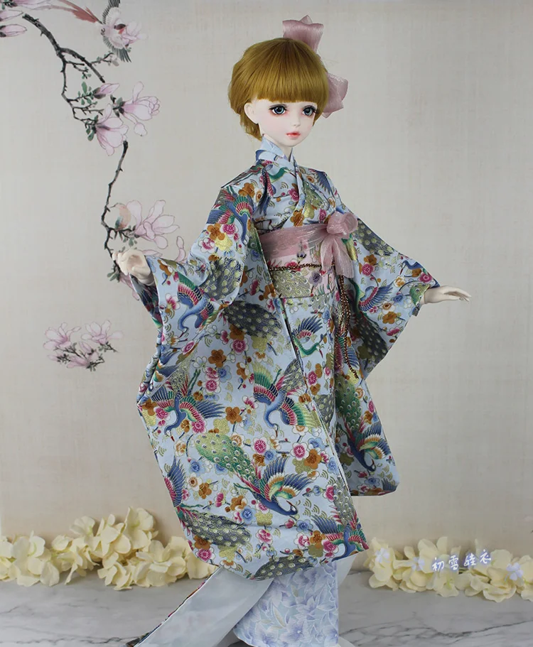 1/4 1/3 scale BJD Accessories doll clothing  Japanese kimono yukata for BJD/SD MSD,not include doll, shoes,wig and other E2482