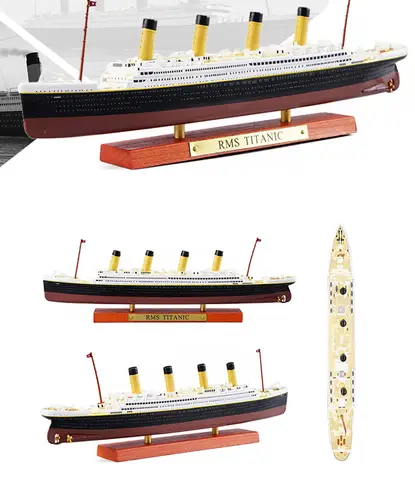 1/1400 skala AIDAdiva Mein Schiff Queen Mary Cruise Titanic kryssningsmodell oceanångare leksak pojkar legering fartyg metall båt presentdisplay 10 best sales leksakskryssningsfartyg - №7
