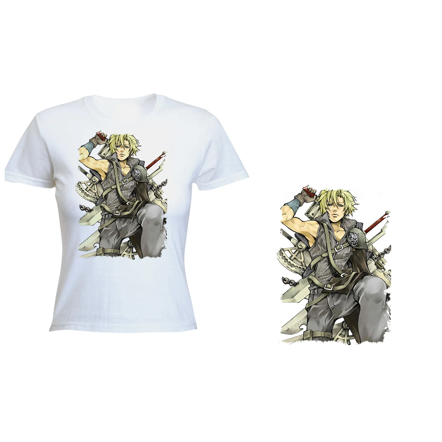 T-SHIRT A3 WOMENS FANART CHARACTER RPG T-shirt