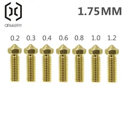 Artillery-boquilla Volcano Original para impresora 3D, 0,2/0,3/0,4/0,6/0,8/1,0/1,2mm, para filamento de 1,75mm
