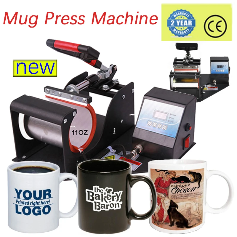 11OZ Easy Sublimation Mug Press Machine Mug Heat Press Press Machine