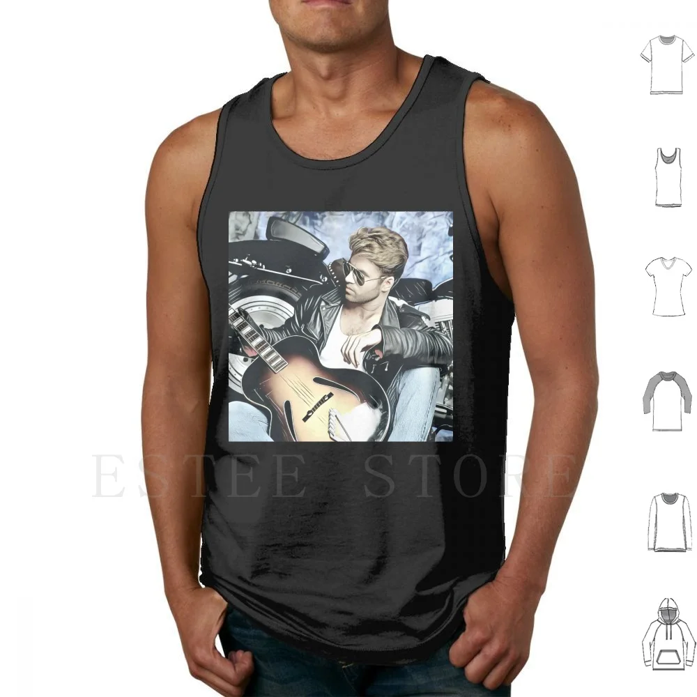 

George M. Tank Tops Vest Sleeveless George Wham Music