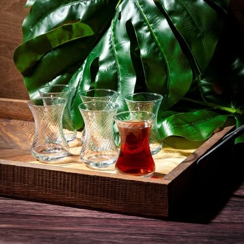 Tea Cup 6 Pcs Tea Coffee Cups Tea Coffee Sets Tea Coffee For Trophy Turkish Tea Cup Set Glass