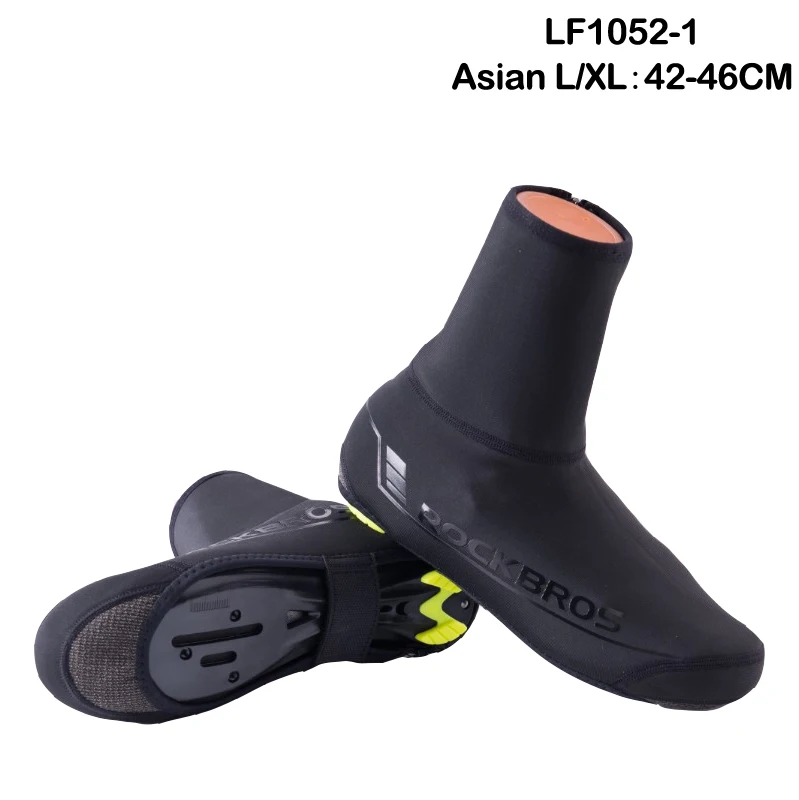ROCKBROS Winter Radfahren Schuh Abdeckung MTB Wärmer Überschuhe Fahrrad Schuhe Abdeckungen Reflektierende Winddicht Wasserdicht Schutz