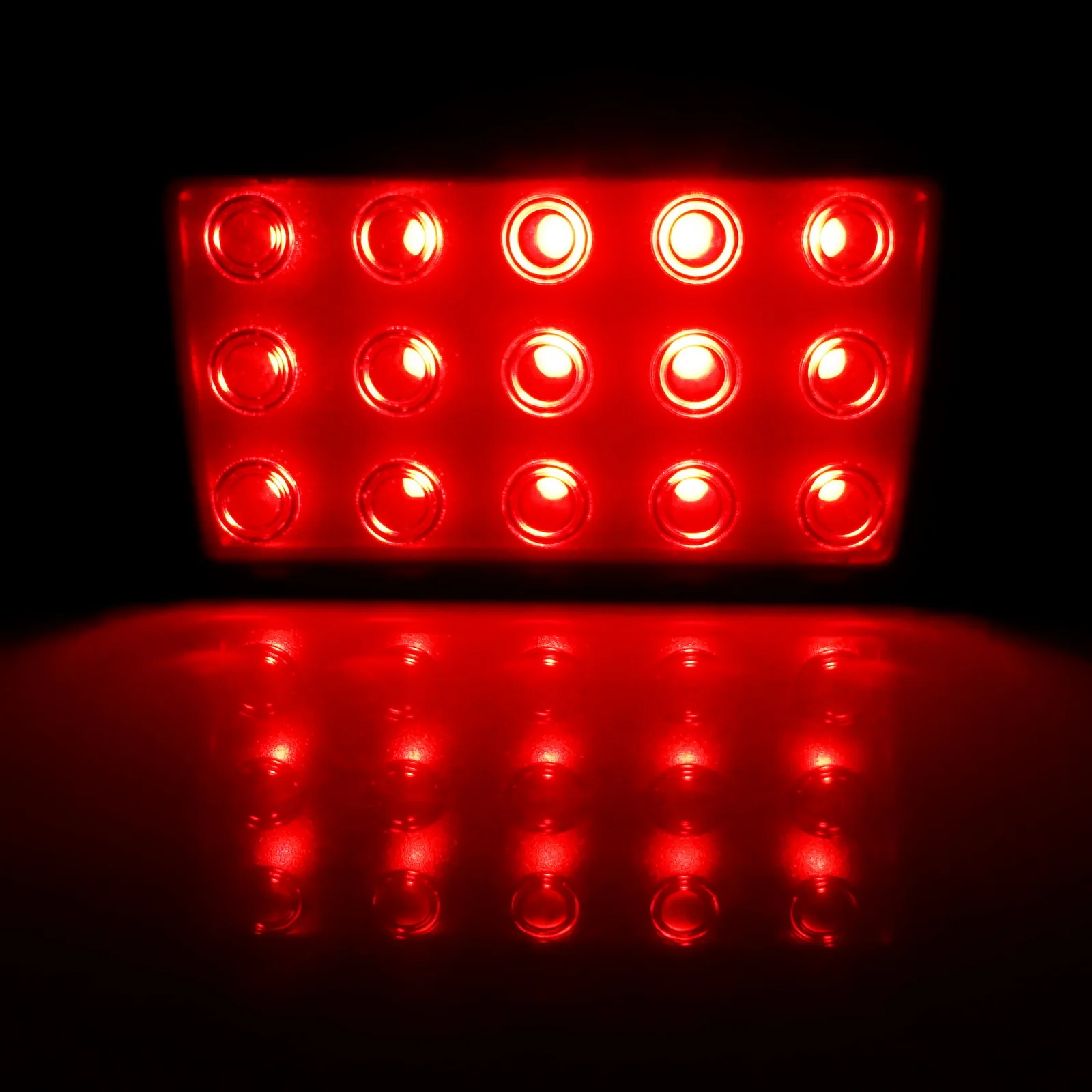 ANGRONG 1x Black Lens LED F1 Style Rear Fog Lamp Brake Stop Tail Light For Subaru WRX STi XV Impreza 12V