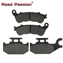 Road Passion Motorcycle Front & Rear Brake Pad For SUZUKI UH125 UH200 UH 125 200 K7 K8 K9 L0 L1 L3 Burgman 2007-2013