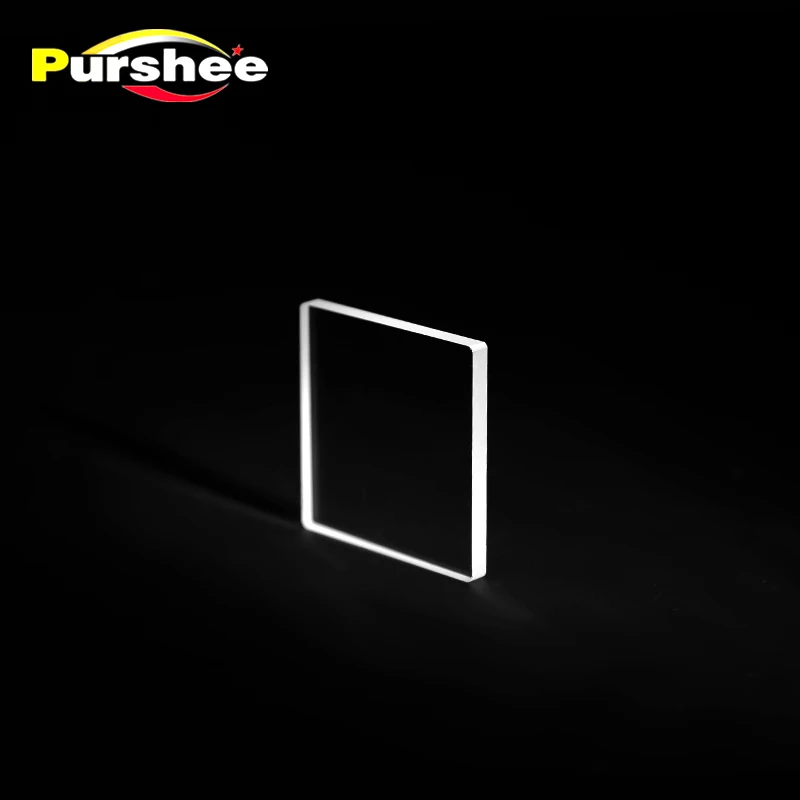 10pcs JGS1 UV Square Quartz Glass Plate Ultra Thin High Precision High UV Transmittance Heat Resist Multi Sizes  Optical Lab