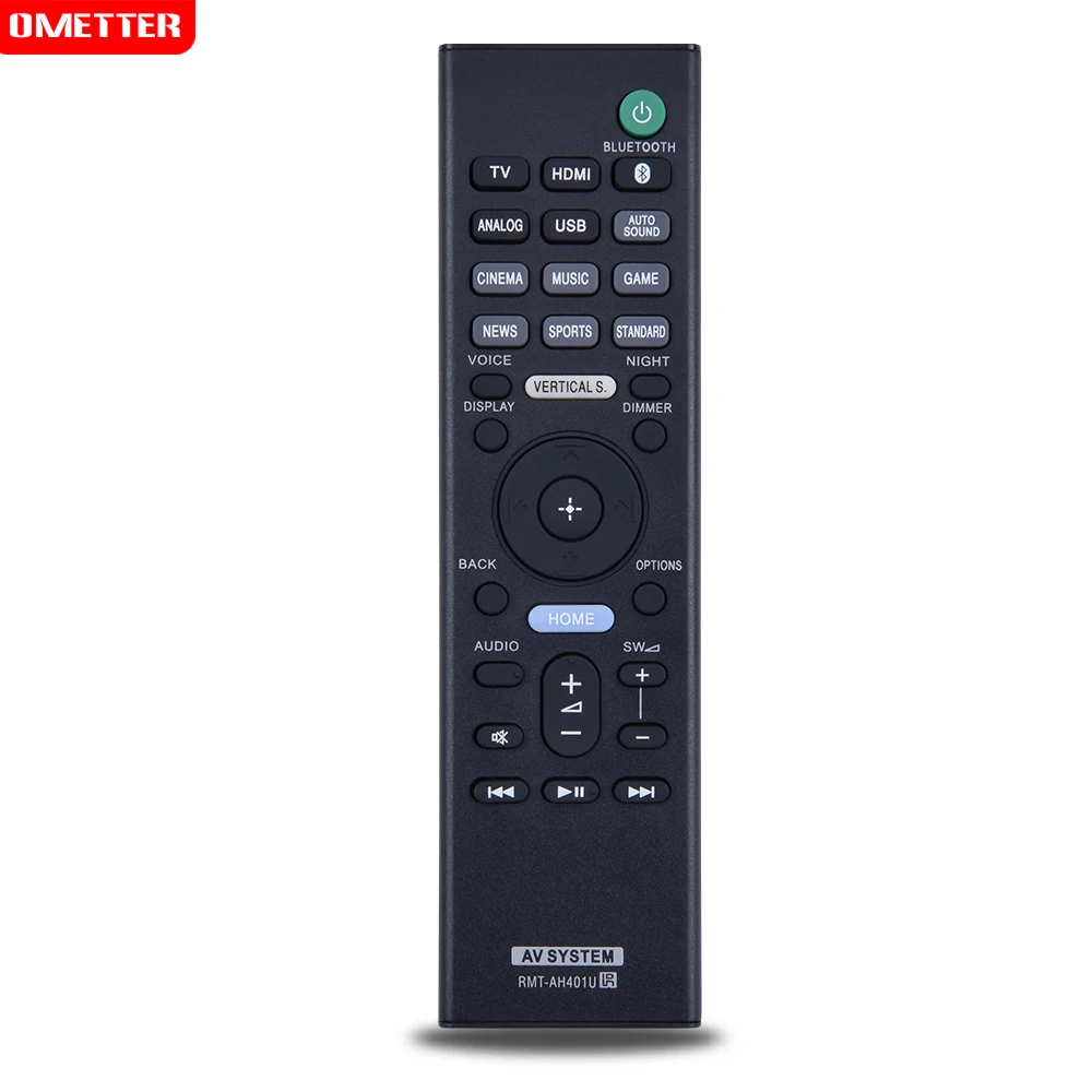 Uso de control remoto para sony audio RMT-AH401U controlador remoto controle teleconmande fernbedienung
