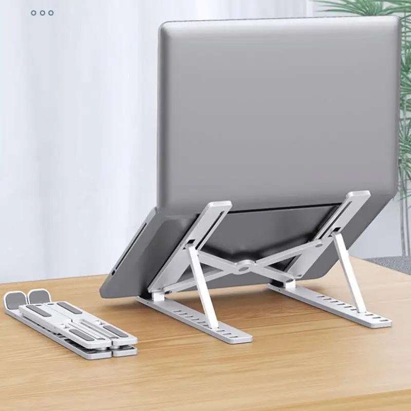 1PC Adjustable Portable Laptop Stand Foldable Storage Rack Support Notebook For Macbook Holder Bracket Lifting Table Accessories