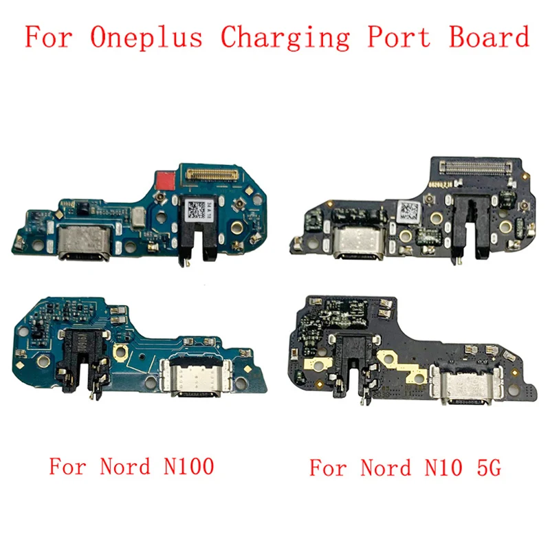 Original USB Charging Port Connector Board Flex Cable For Oneplus Nord N100 N10 5G Charging Connector Replacement Parts