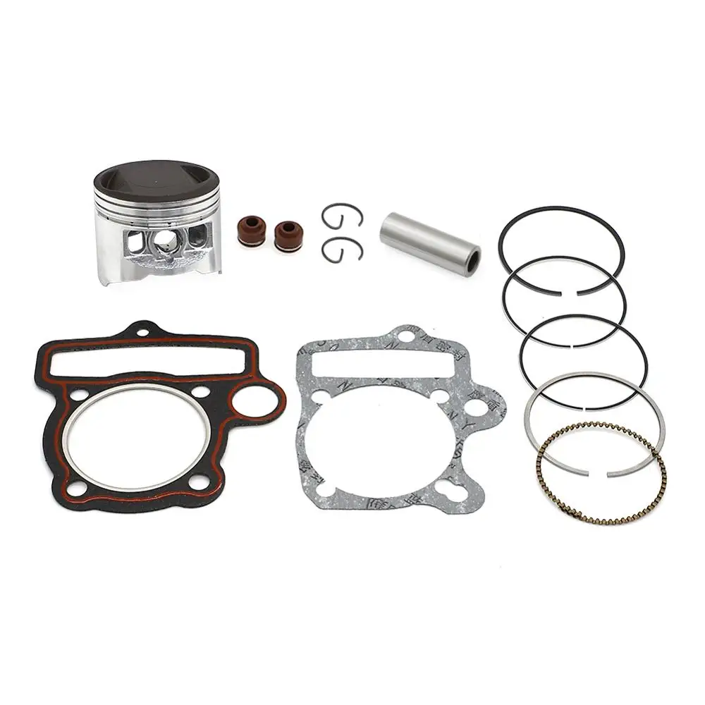 Motorcycle Engines YX140 Piston Rings Kit 56mm 13mm Pin and Gaskets Set For YX 140cc Engine PIT PRO TRAIL DIRT BIKE