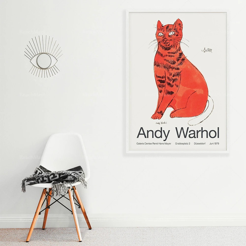 Andy Warhol Art Exhibition Poster Printing