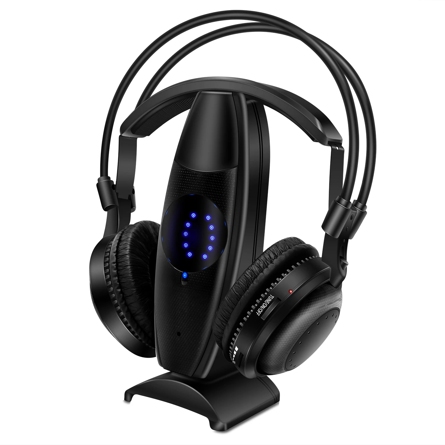 Classical Ultra Low Bass Silent Disco Wireless Headphone for iPod MP3 DJ Music Pary Club Quiet Event