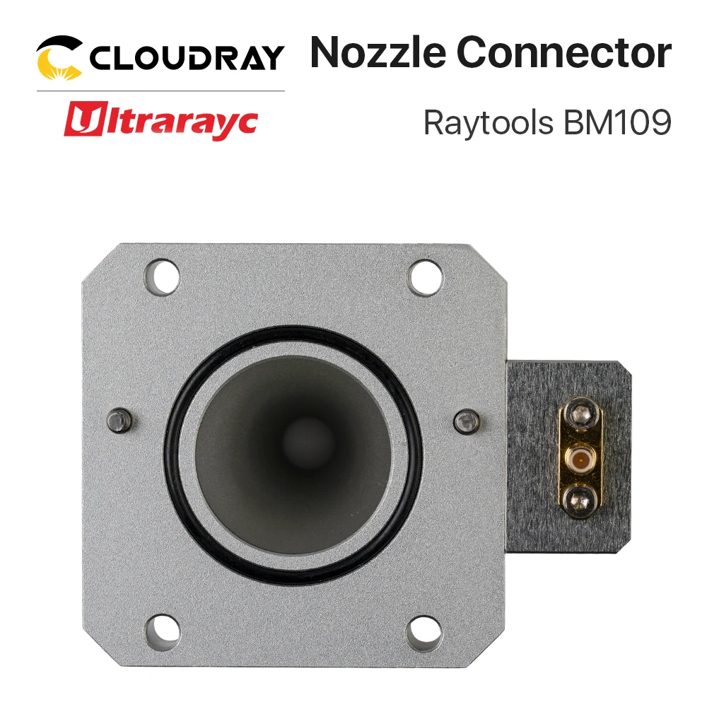 Ultrarayc 섬유 레이저 노즐 커넥터 Raytools BM109 절단 헤드 부품 F200, 섬유 레이저 금속 절단 기계용
