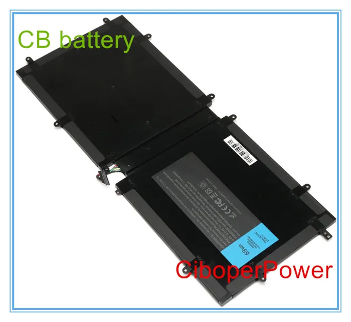 Original quality 14.8V 69WH 4DV4C Laptop Battery for XPS18 XPS 18 1810 1820 Series 63FK6