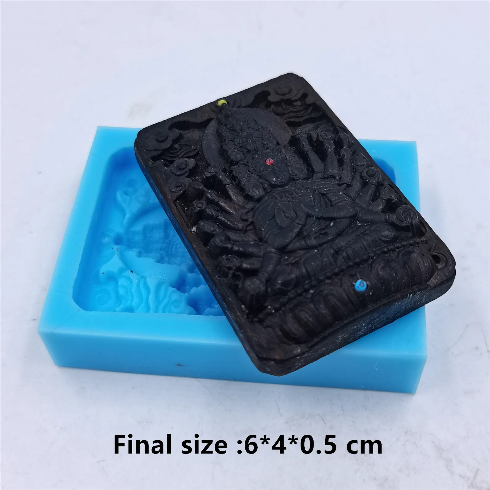 Thousand Hands Design Buddha Aromatherapy Gypsum Molds Resin Epoxy Crafts Silicone Mold Handcraft Candle Scented Wax Mould